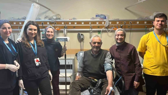 İnme hastasına hayat kurtaran müdahale