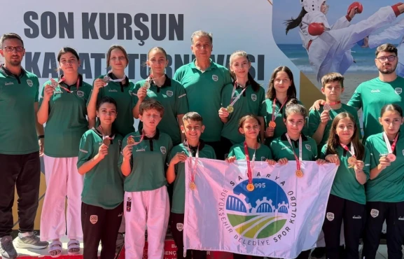 Sakarya Büyükşehir Belediyesi sporcularından bir haftada 17 madalya