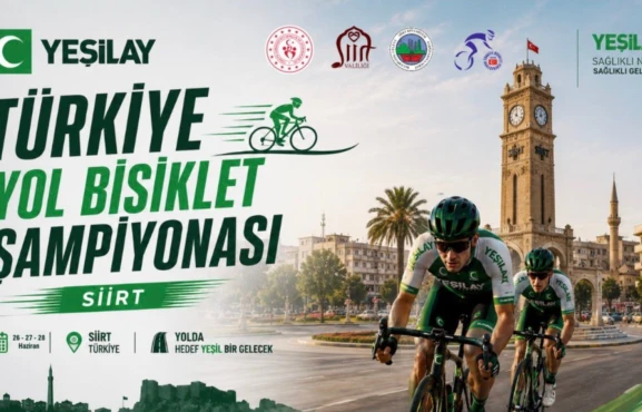 Türkiye Yol Bisikleti Şampiyonası’nda gözler Siirt’e çevrildi