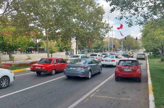 Tekirdağ’da trafiğe kayıtlı araç sayısı 391 bin 663’e ulaştı
