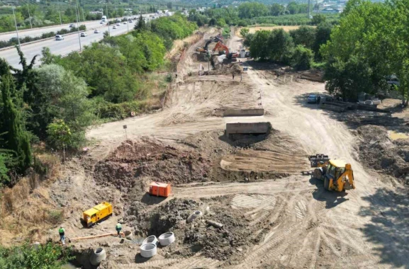 Büyükşehir Osmangazi’de atıksu altyapısını güçlendiriyor