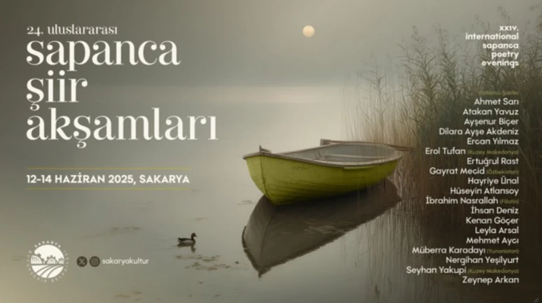 24’üncü Uluslararası Sapanca Şiir Akşamları başlıyor