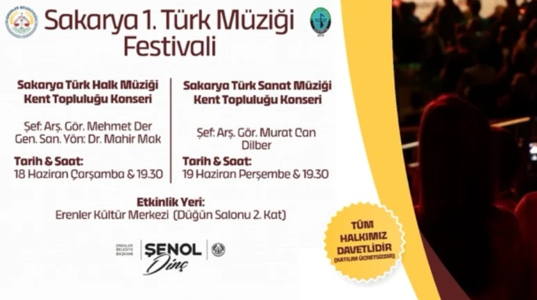 Müziğin Kalbi Erenler’de Atacak
