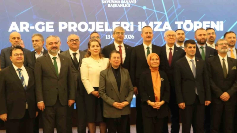 SSB’den kritik teknolojilerde 14 yeni Ar-Ge projesi için imzalar atıldı