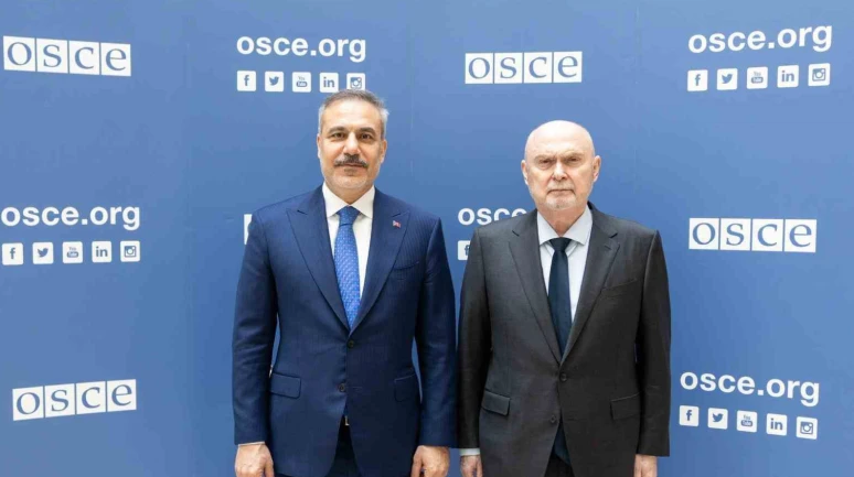 Bakan Fidan, AGİT Genel Sekreteri Sinirlioğlu ile bir araya geldi