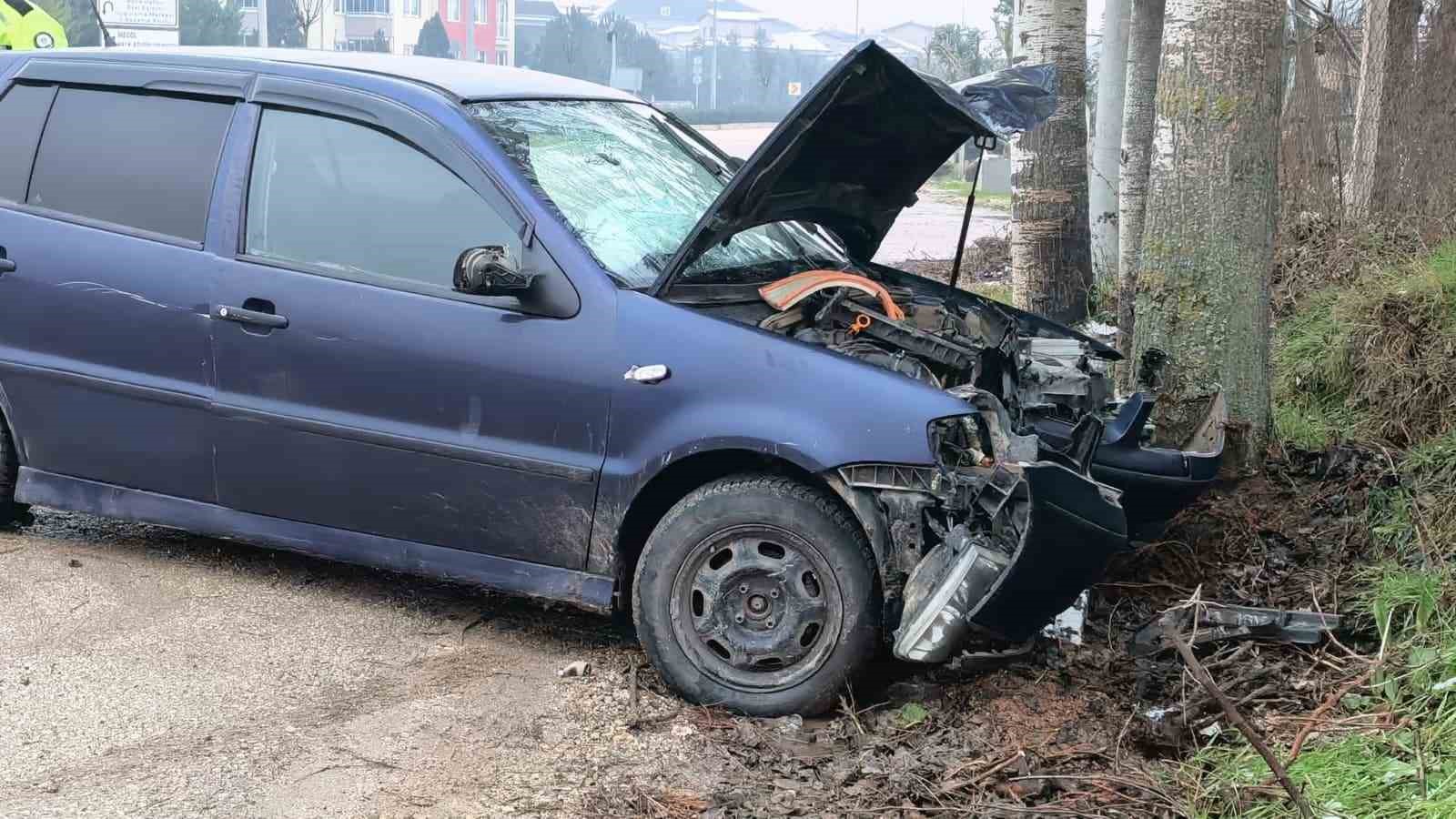 inegolde-kontrolden-cikan-otomobil-kaldirima-ve-agaca-carpti-2-yarali