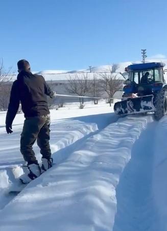 traktor-arkasinda-kayak-keyfi