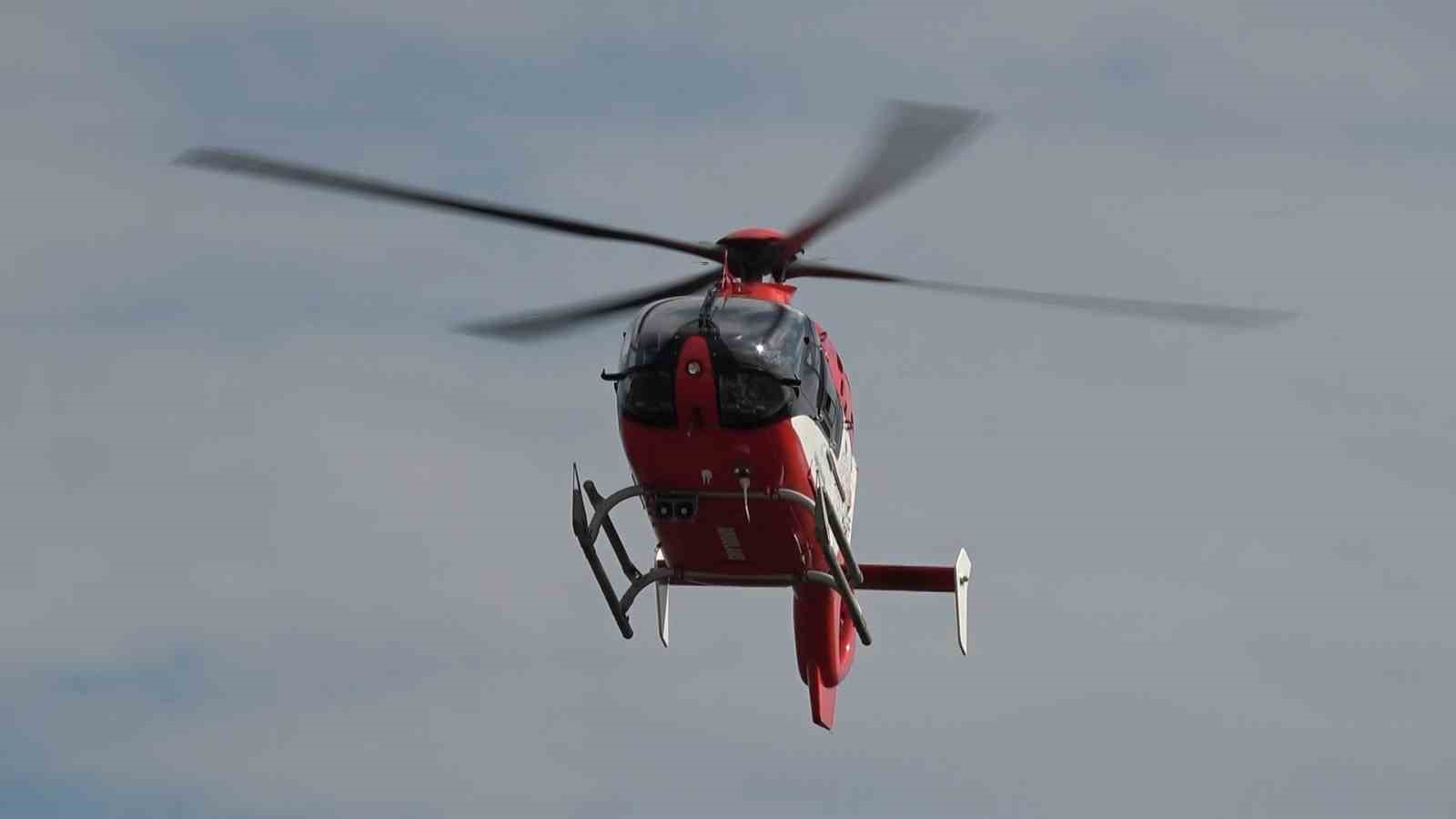 baygin-haldeki-genc-kizin-yardimina-ambulans-helikopter-yetisti