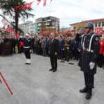 29 Ekim Cumhuriyet Bayramı Çelenk Töreniyle Başladı