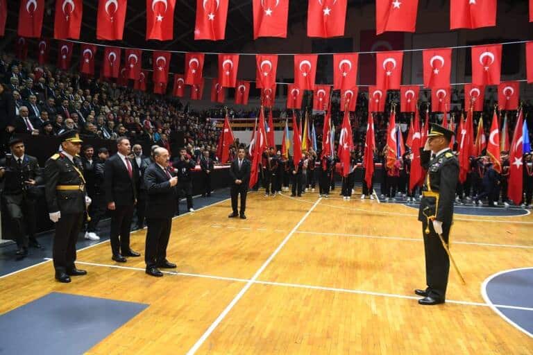 Balıkesir’de 29 Ekim Cumhuriyet Bayramı Kutlandı