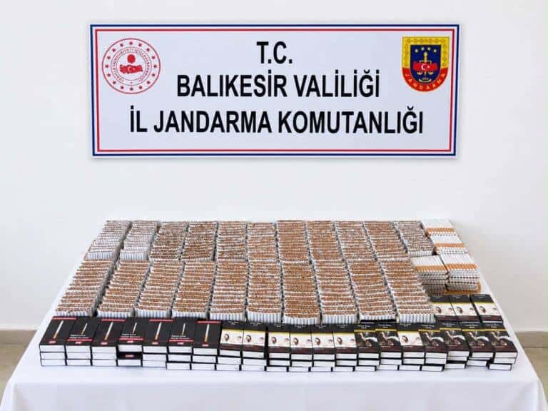 Balıkesir’de Kaçakçılık Operasyonunda 8 Şüpheli Yakalandı