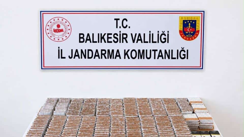 Balıkesir’de Kaçakçılık Operasyonunda 8 Şüpheli Yakalandı
