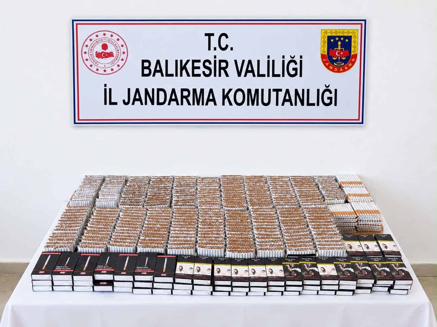 Balıkesir’de Kaçakçılık Operasyonunda 8 Şüpheli Yakalandı
