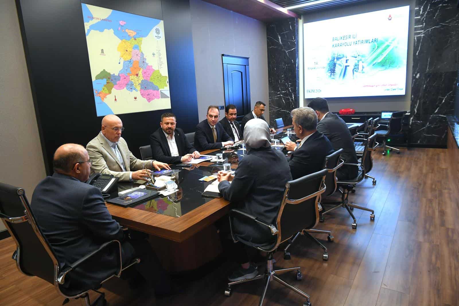 Balıkesir’de Yatırım ve Proje Değerlendirmesi Yapıldı