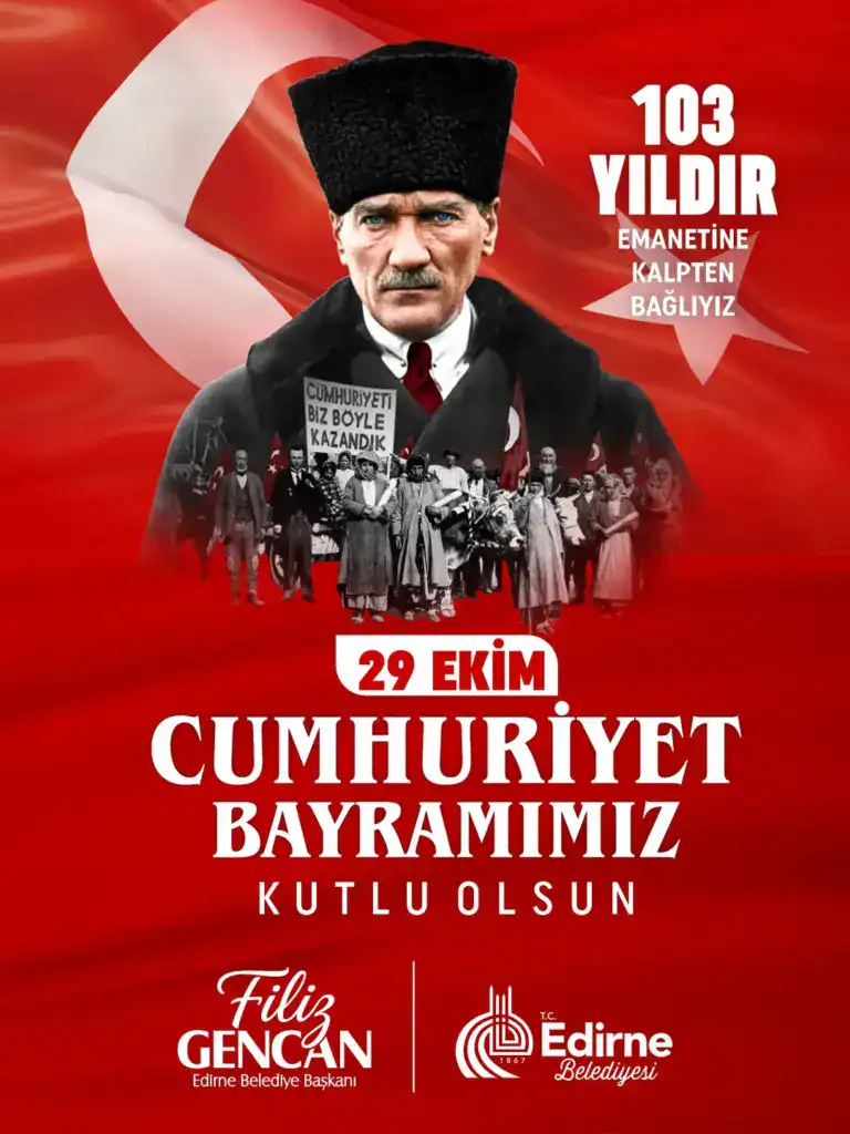 Başkan Gencan’dan Cumhuriyet Mesajı
