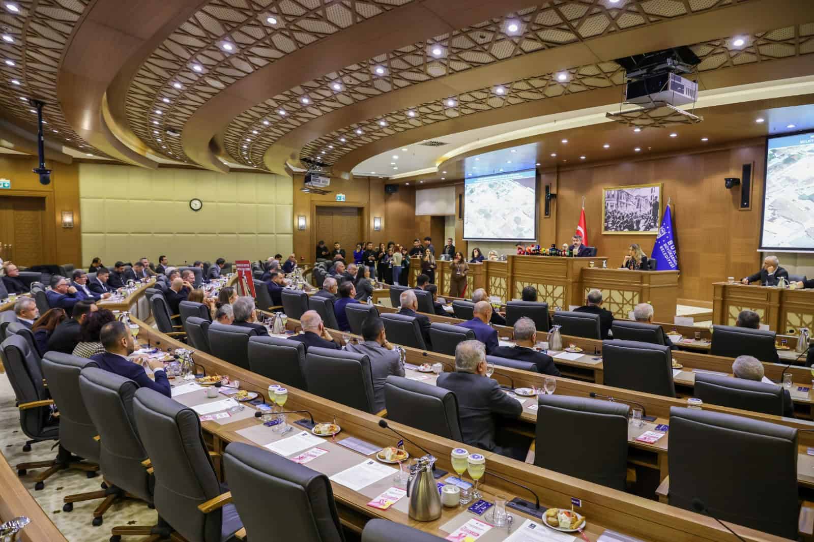 Bursa Büyükşehir Meclisi Ekim Toplantısını Yaptı