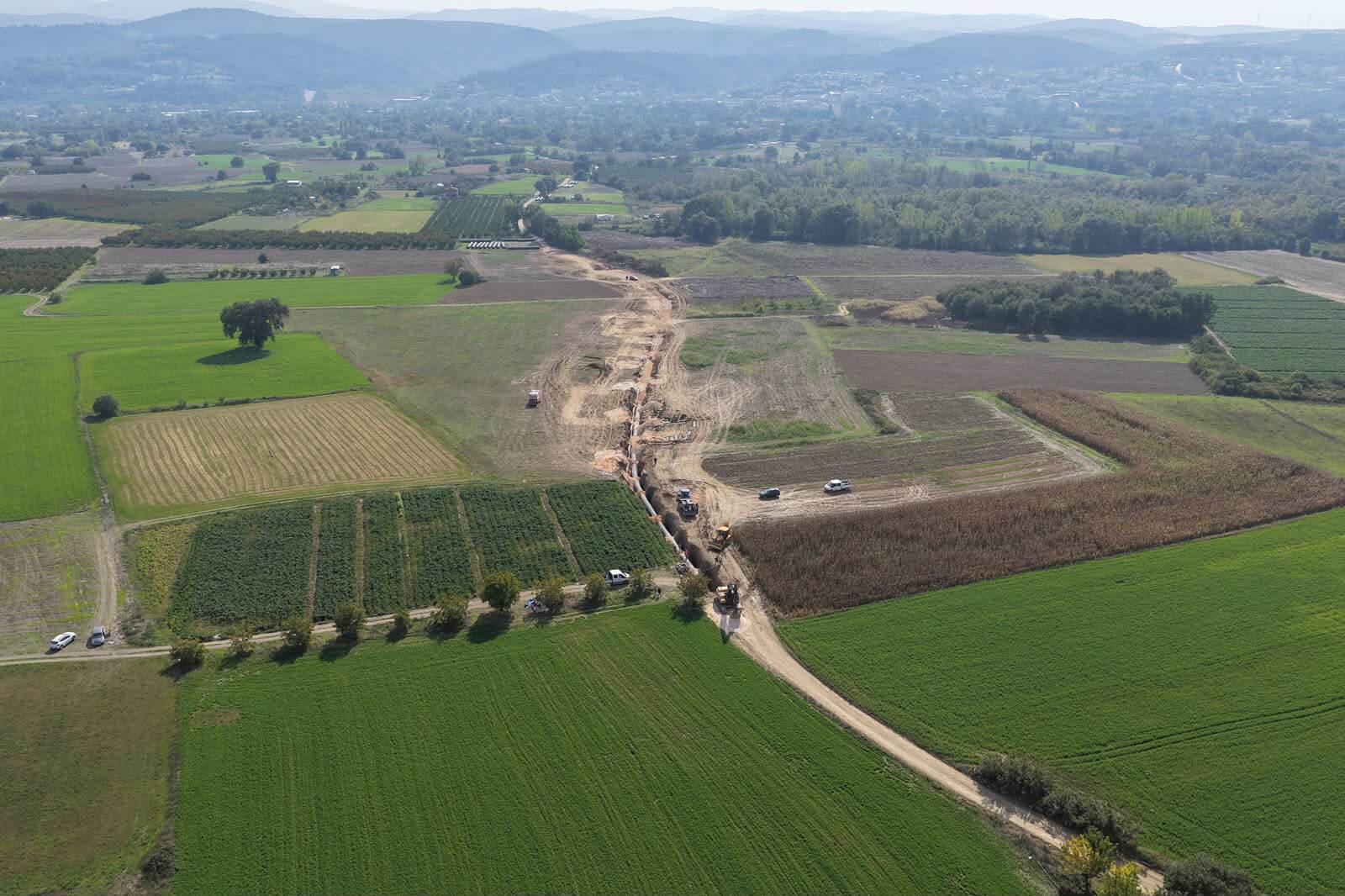 Bursa Kayapa’da 5.8 km yeni içme suyu hattı