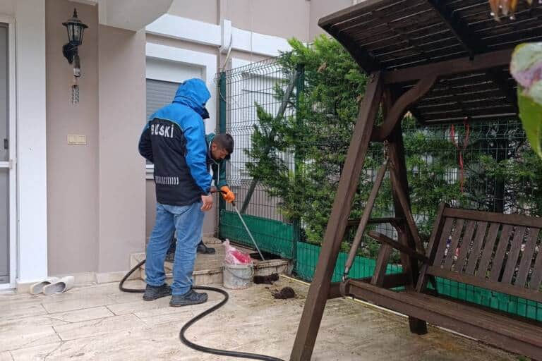 Bursa’da Yağışlara Büyükşehir 645 Müdahale Yaptı