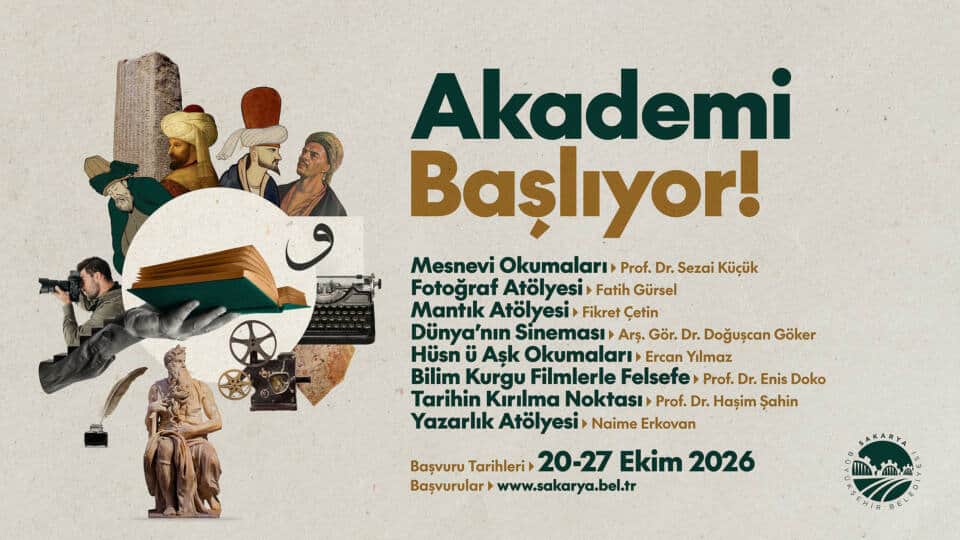Büyükşehir Akademi’de 8 Atölye Başvuruları Açıldı