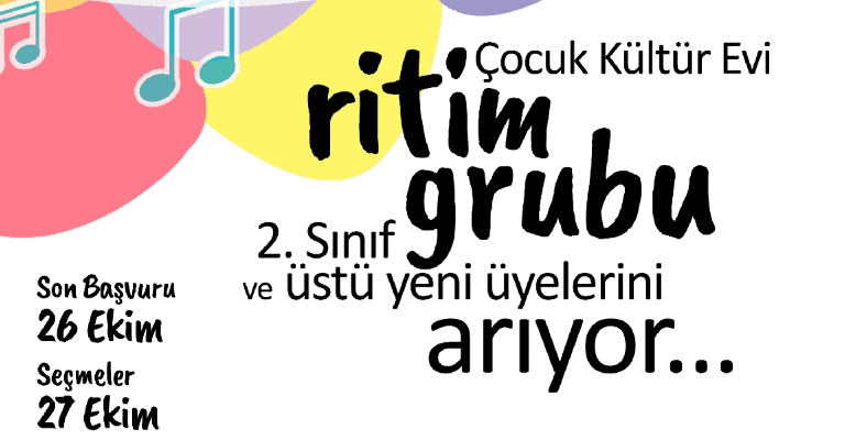 Çanakkale Çocuk Kültür Evi Ritim Grubu Seçmeleri Başladı