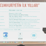 Çanakkale’de Cumhuriyetin İlk Yılları Sempozyumu Yapıldı