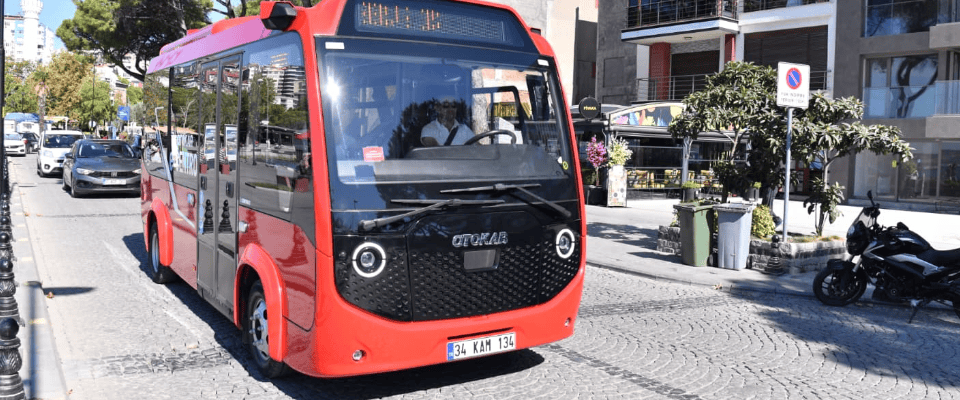 Çanakkale’de Elektrikli Otobüs Deneme Sürüşleri Başladı