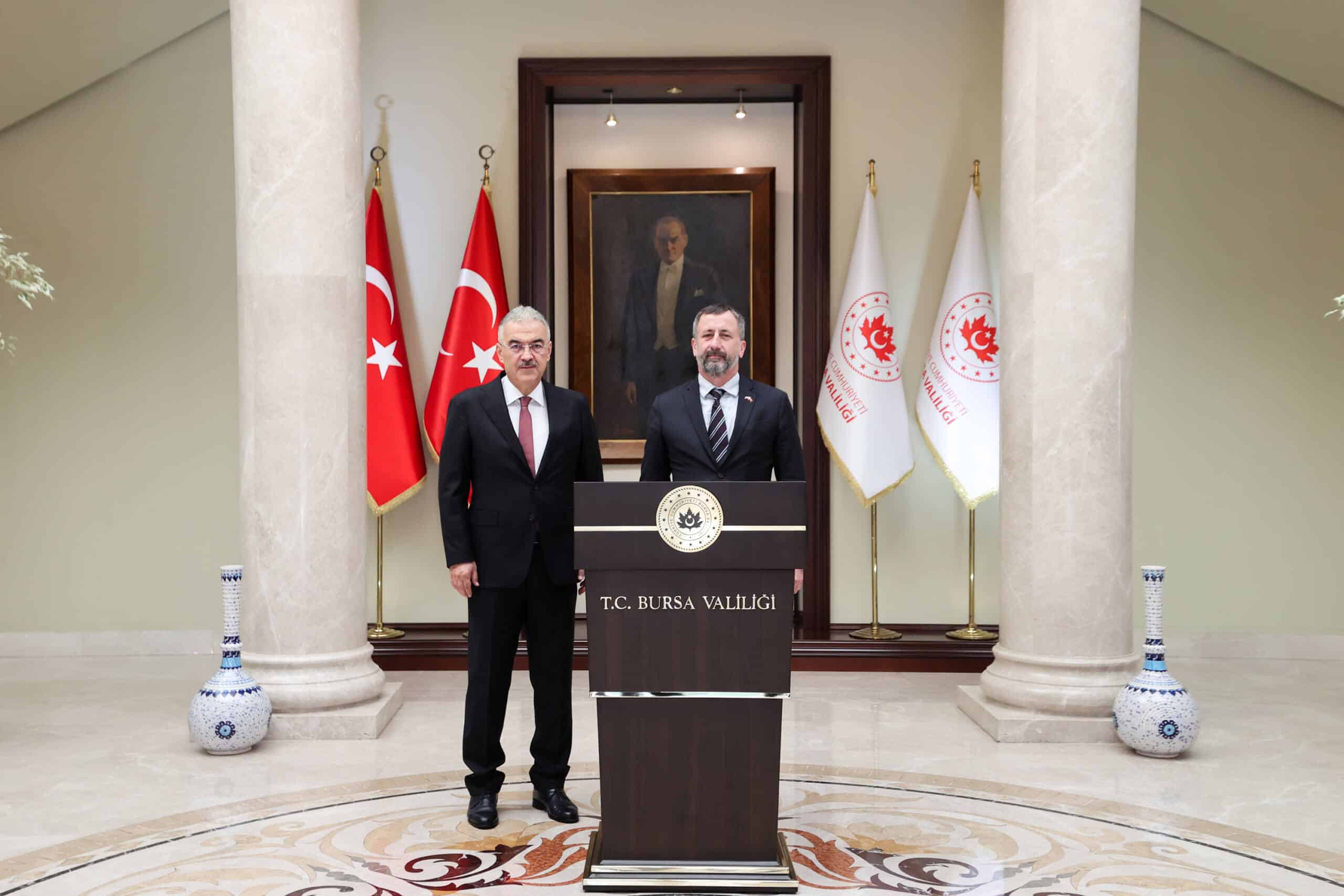 Çek Büyükelçi Štěpánek Vali Ayyıldız’ı Ziyaret Etti