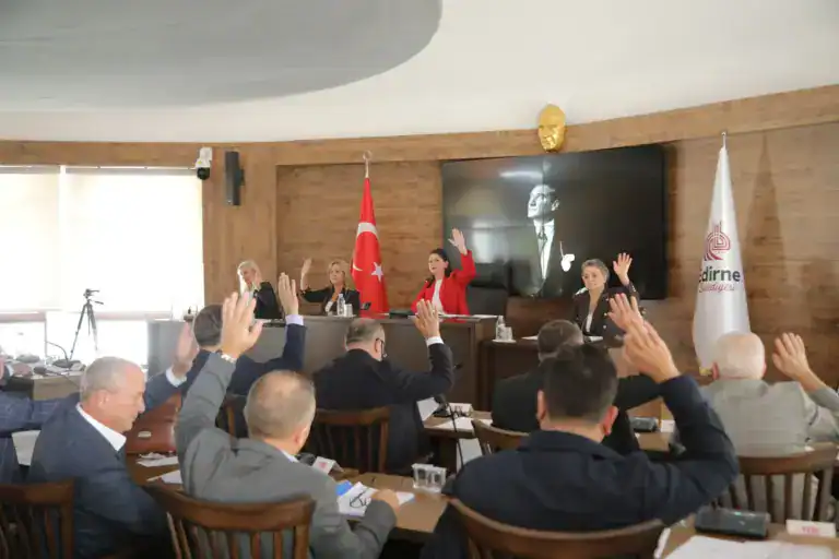 Edirne Belediye Meclisi Ekim Toplantısı Yapıldı