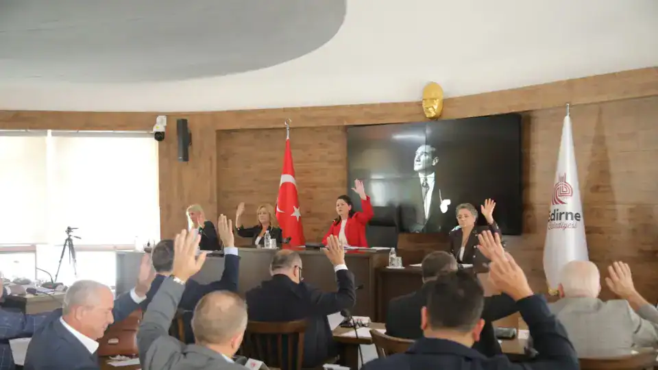 Edirne Belediye Meclisi Ekim Toplantısı Yapıldı