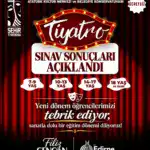 Edirne Belediyesi Tiyatro Kursu Sınav Sonuçları Açıklandı