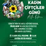 Edirne’de Dünya Kadın Çiftçiler Günü Programı