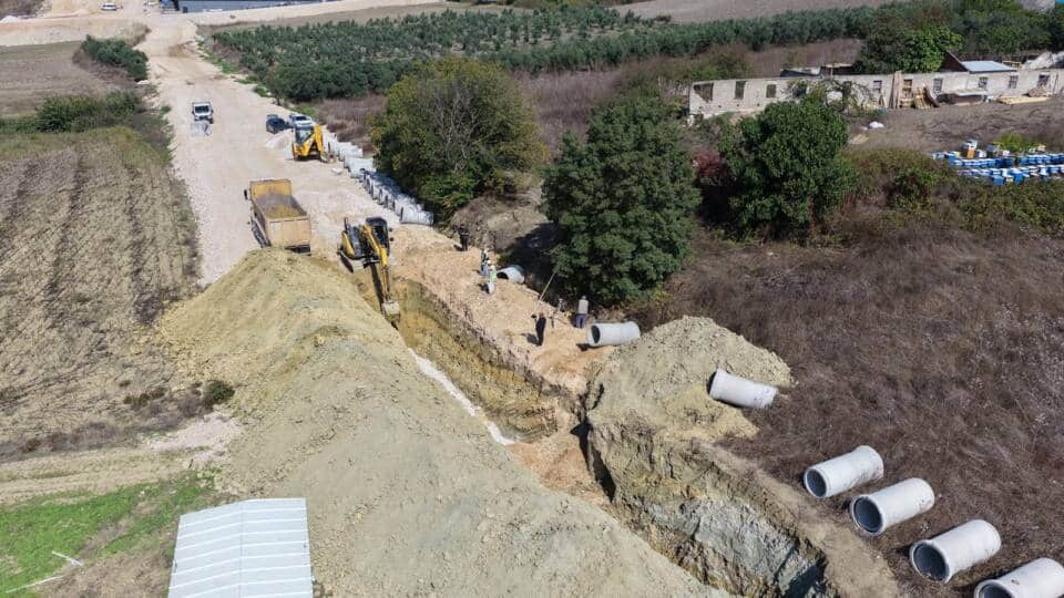 Görükle Atatürk Bulvarı’nda 2 km altyapı çalışması