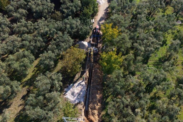 Orhangazi Sölöz’de 3.8 km Kanalizasyon Hattı Yapılıyor