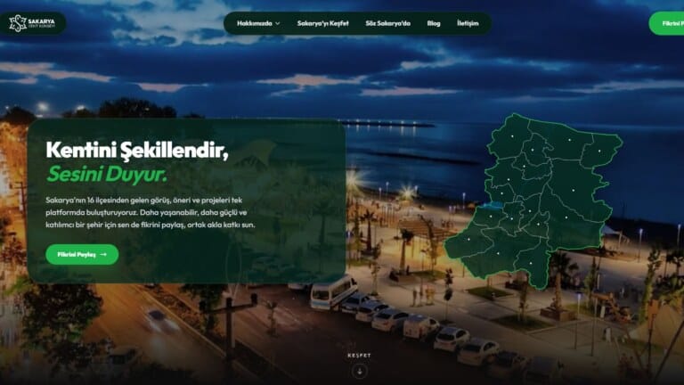 Sakarya Kent Konseyi Dijital Katılımı Artırıyor