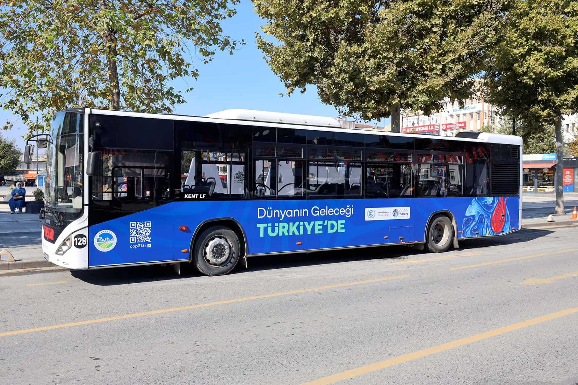 Sakarya Otobüslerinde COP31 Mesajı Yaygınlaşıyor