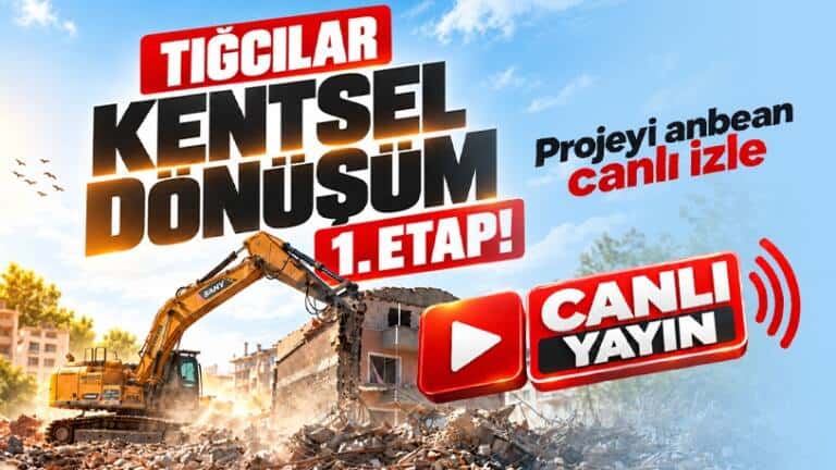 Sakarya’da Kentsel Dönüşüm Canlı Yayına Açıldı