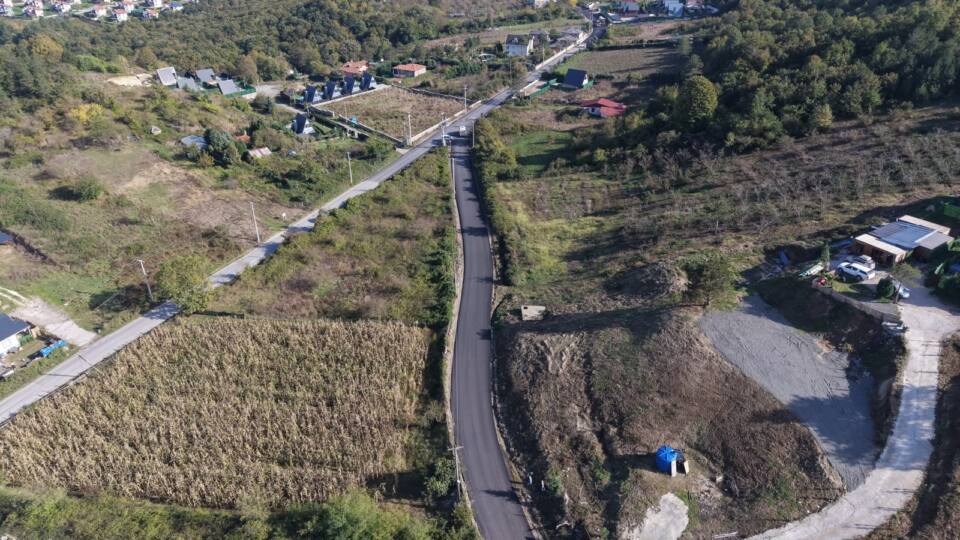 Sapanca Hacımercan’da 4 Km Sıcak Asfalt Yenilemesi