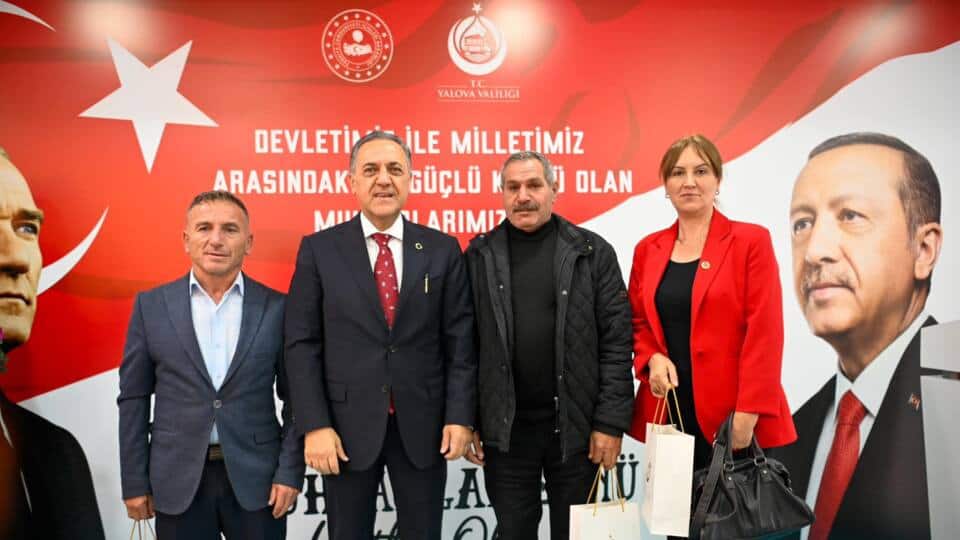 Yalova Valisi Muhtarlarla 19 Ekim’de Buluştu