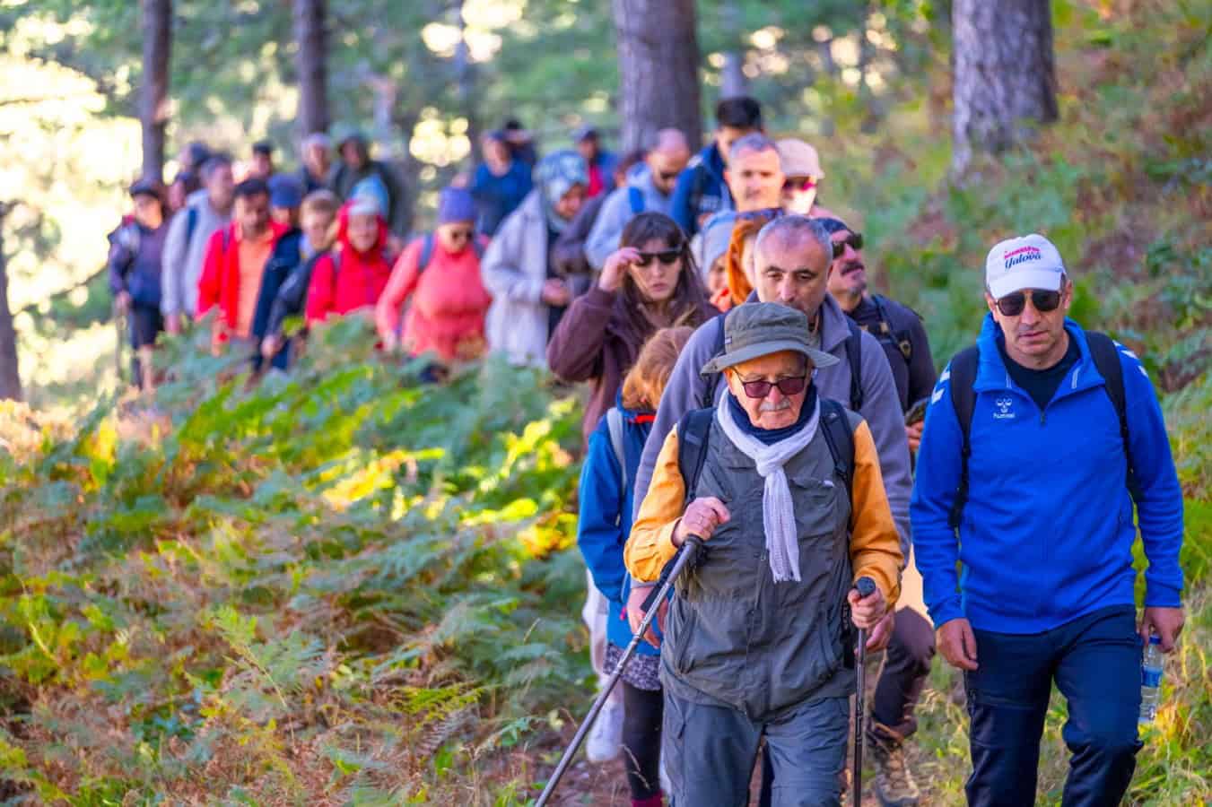 Yalova’da 10 Kilometrelik Doğa Yürüyüşü Gerçekleşti