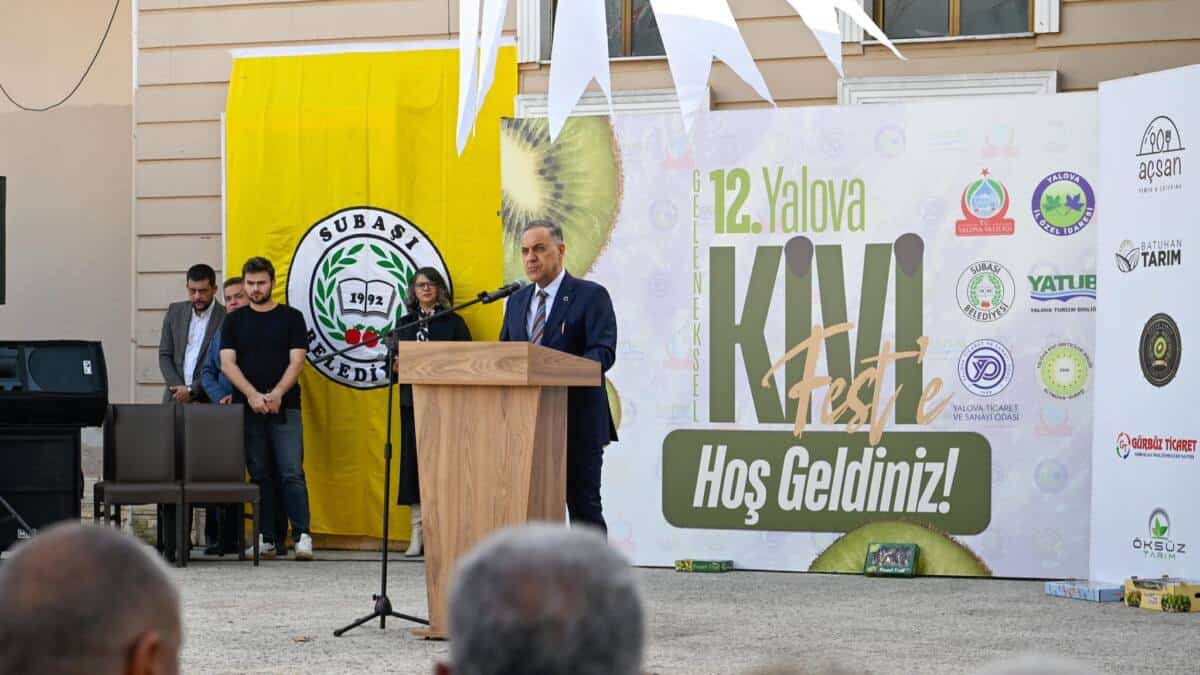 Yalova’da 12. Kivi Festivali Başladı