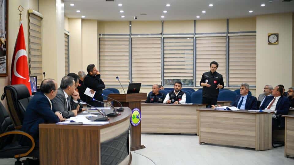 Yalova’da Afet Koordinasyon Kurulu Toplandı